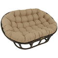 Solid Spun Polyester Double Papasan Cushion S790951