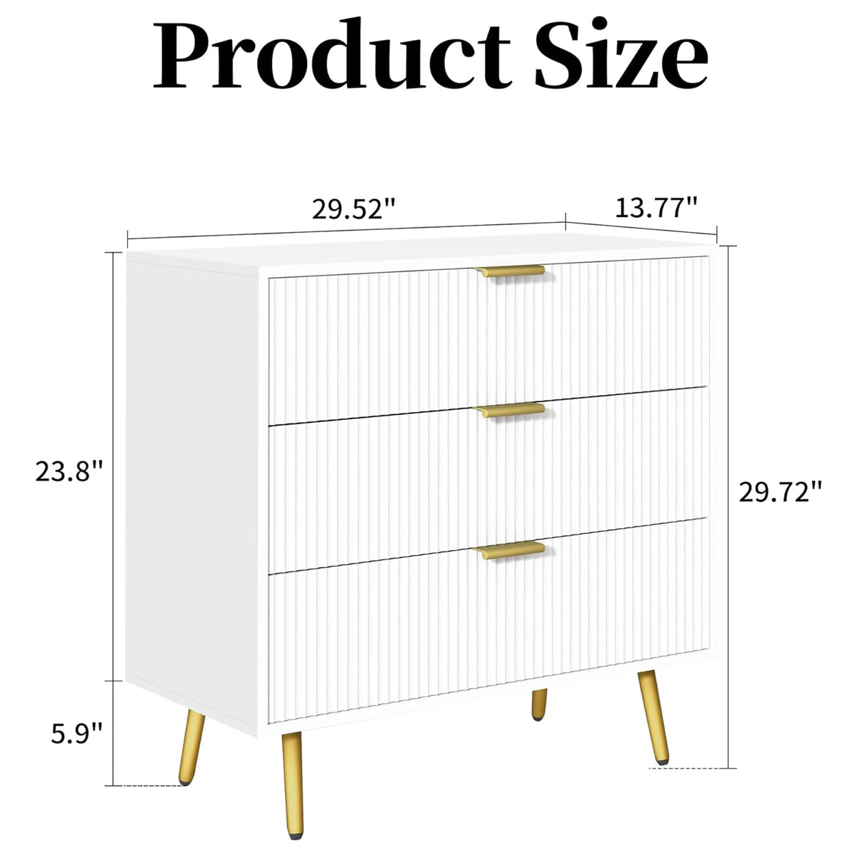Modern 6 Drawer Wood Dresser O931414