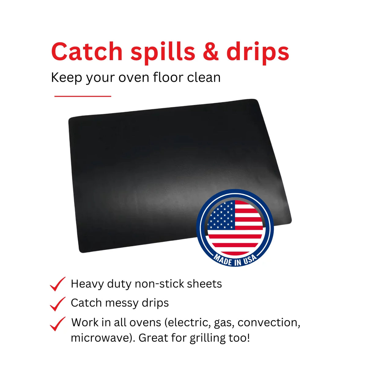 Copper Non-Stick Oven Liner N827673