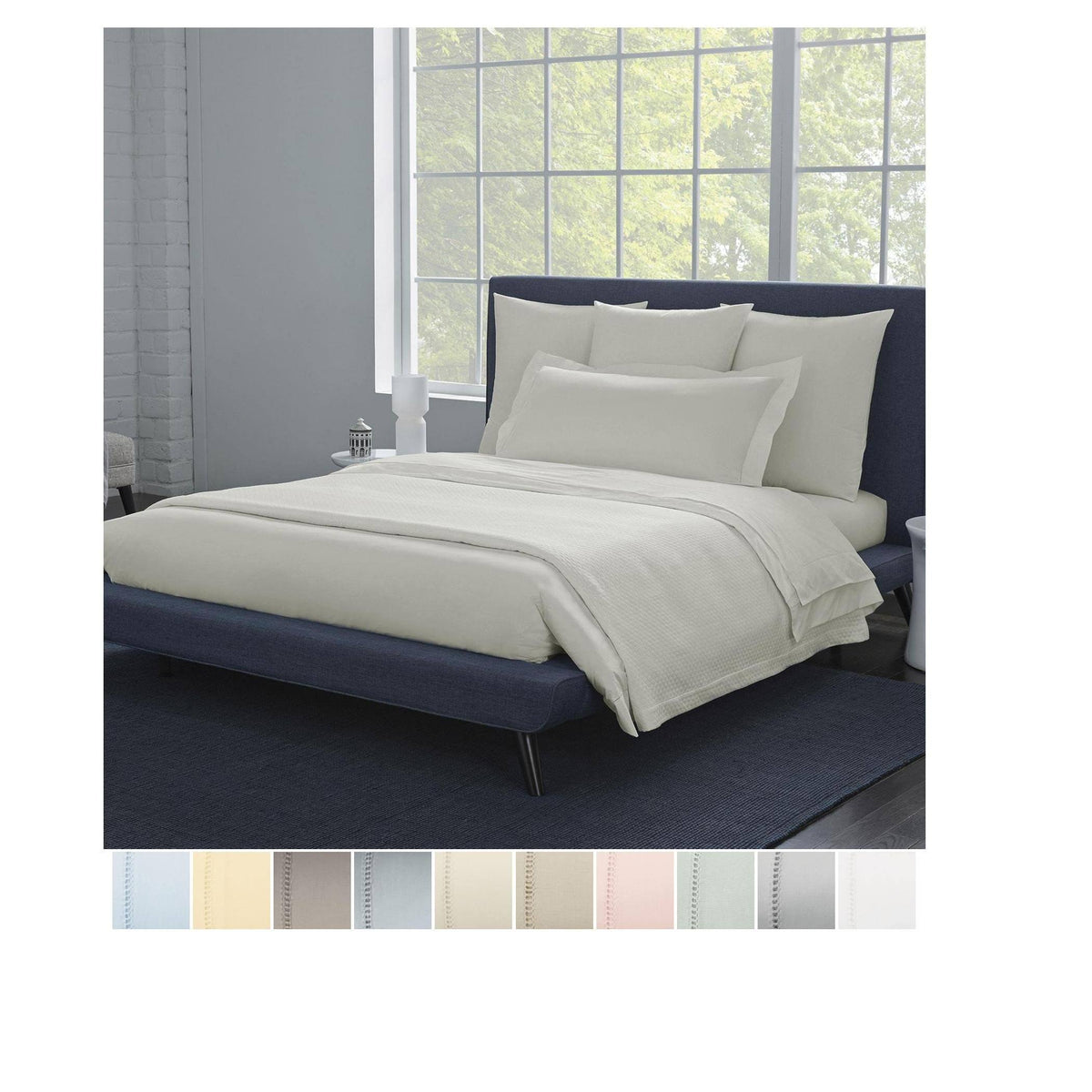 Ivory King Sham X253