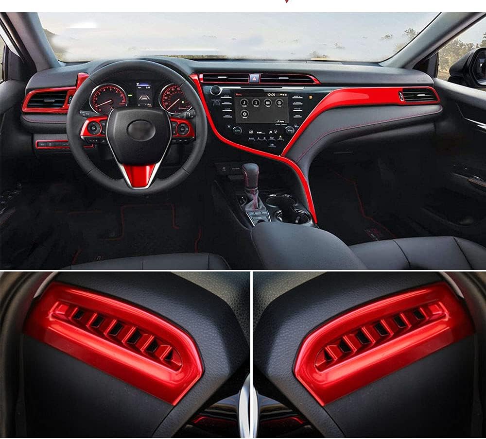 Car Instrument Panel Decorative Trim 10Pcs Interior Accessories S488