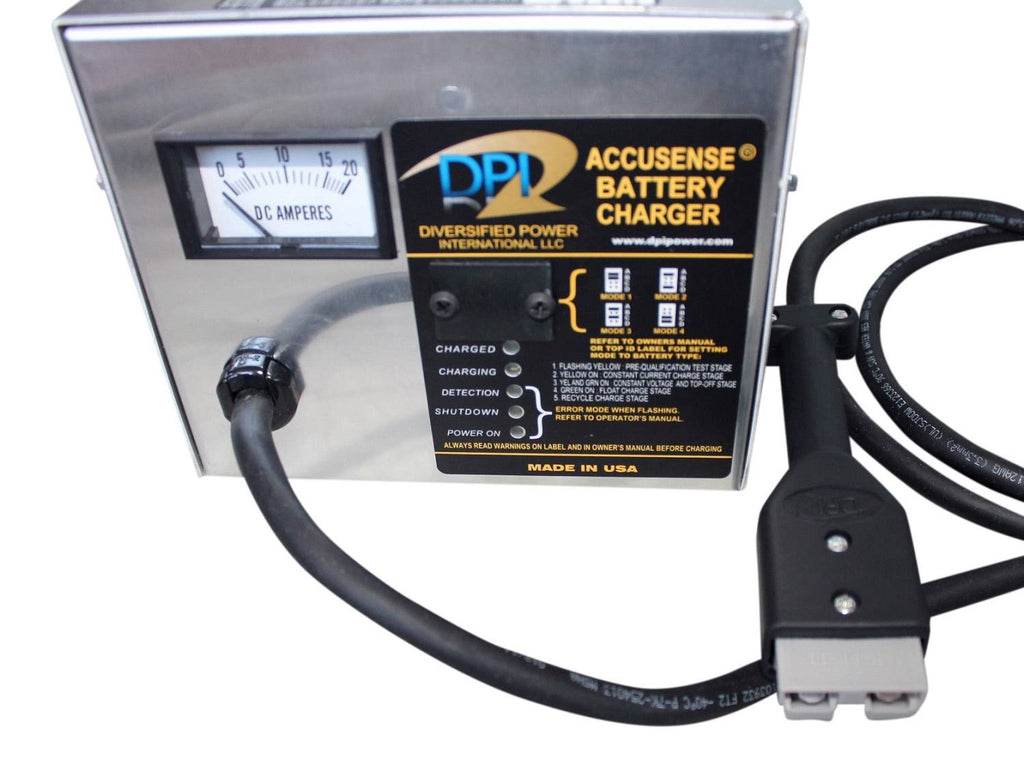 Golf Cart Battery Charger with Anderson Sb-50 Connector W7329