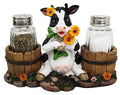 Sunflower Cow Salt And Pepper Shakers Set K691466