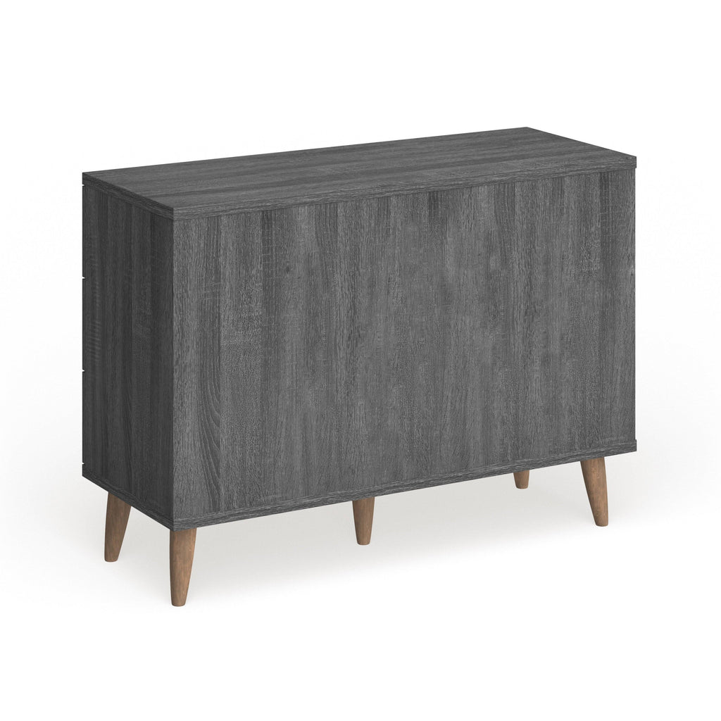 Distressed Grey 6-Drawer Dresser F8279