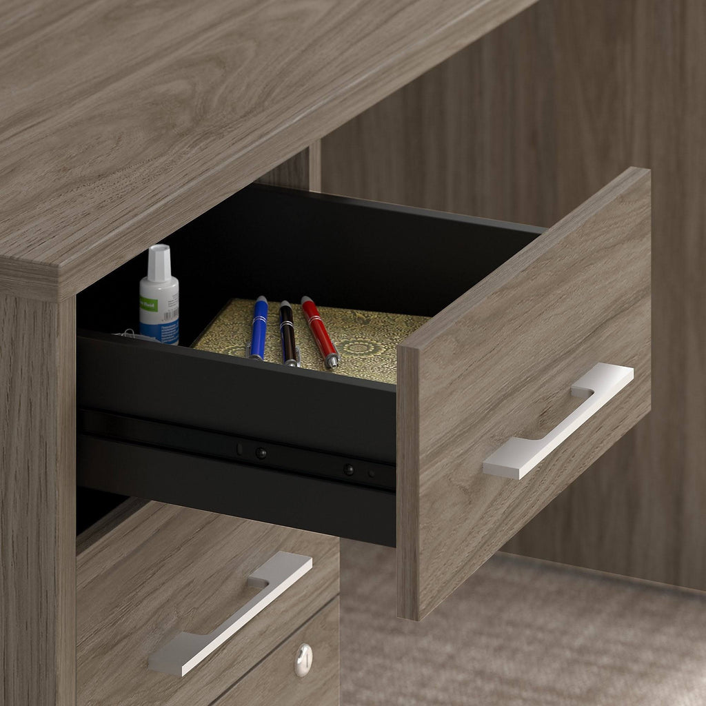 Modern Hickory 3-Drawer File Cabinet N947