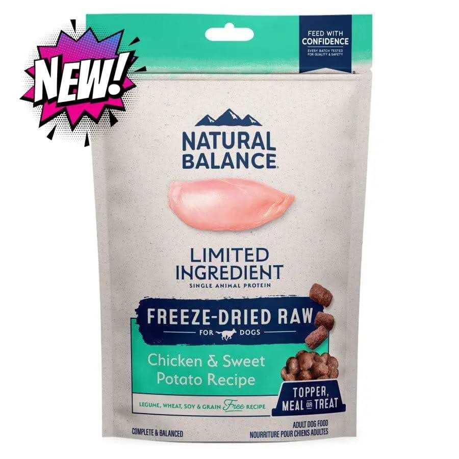 Limited Ingredient Beef & Brown Rice Freeze-Dried Dog Food B70104