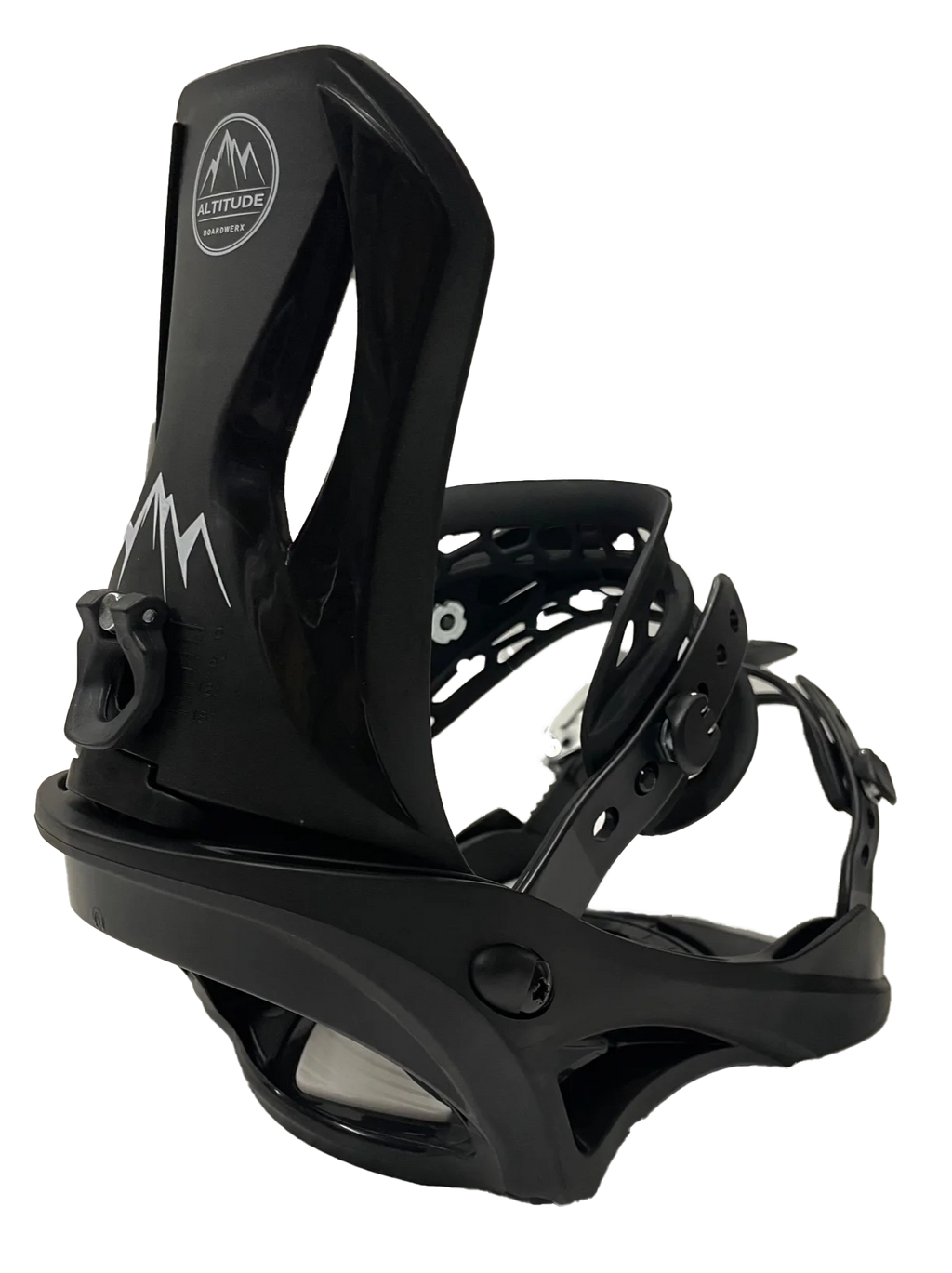 Black Snowboard Bindings L/XL J965501