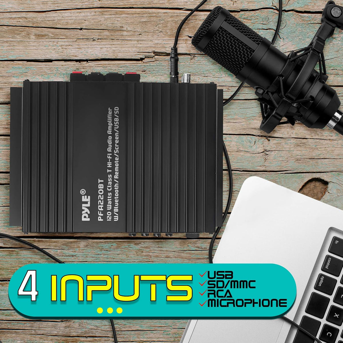 Pack of 2 Bluetooth Stereo Amplifier P278
