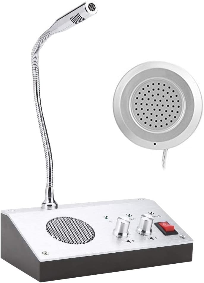 Pack of 2 Intercom Microphone Speaker Z7470