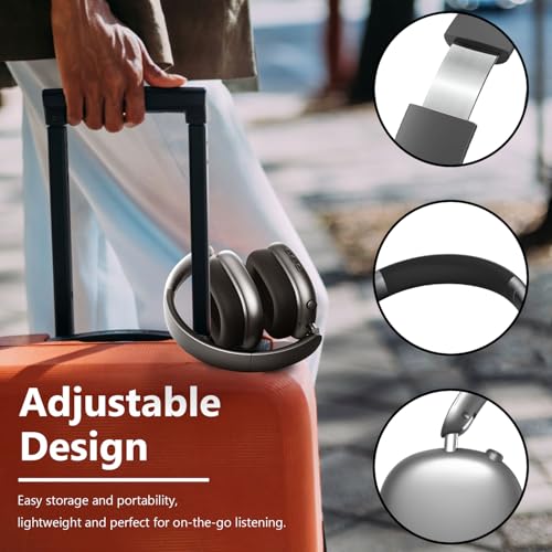 Wireless Over Ear Noise Canceling Bluetooth 5.3 Headphones J241