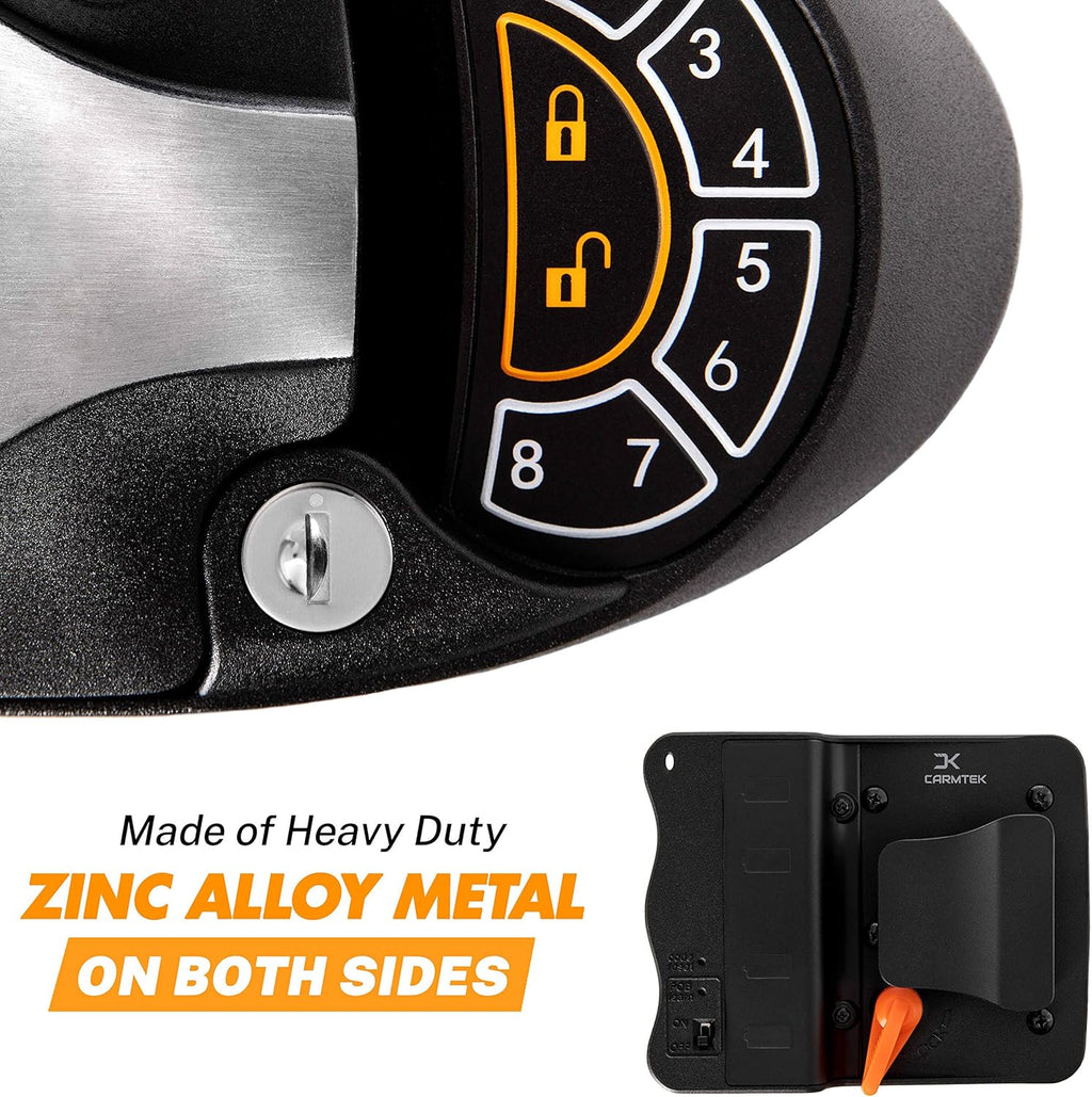RV Keyless Entry Door Lock Latch Handle with Backlit Keypad A520