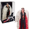 Collectible Ken Doll with Faux Fur Coat and Black Fringe Vest G491376