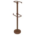 Free Standing Two Roll Toilet Tissue Stand Antique Bronze J822