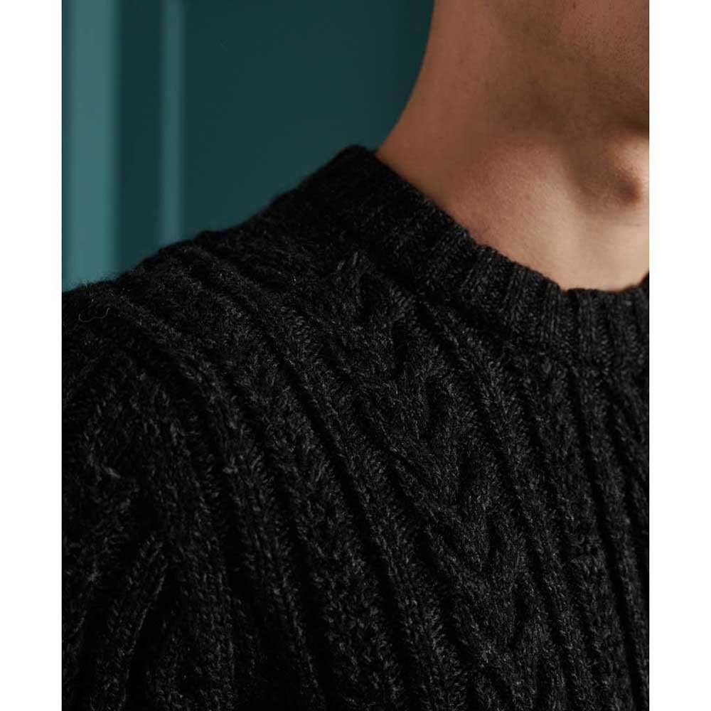 Black Crew Neck Jumper S359