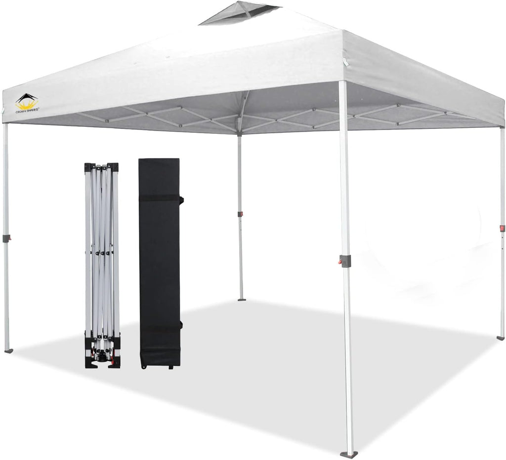 10x10 Pop up Canopy Tent with Wheeled Carry Bag H985071