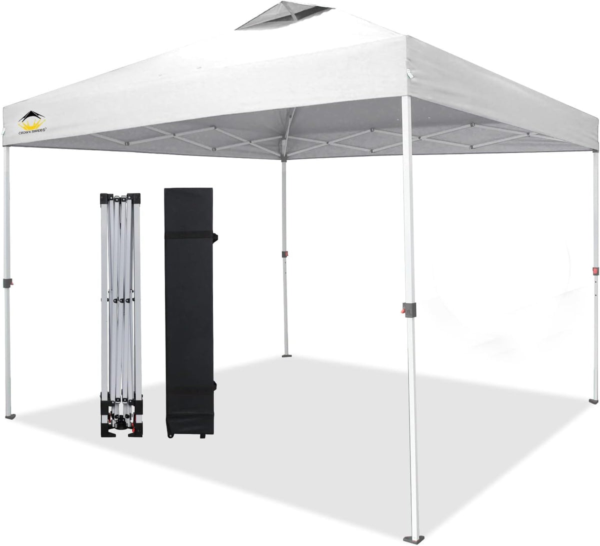 10x10 Pop up Canopy Tent with Wheeled Carry Bag H985071