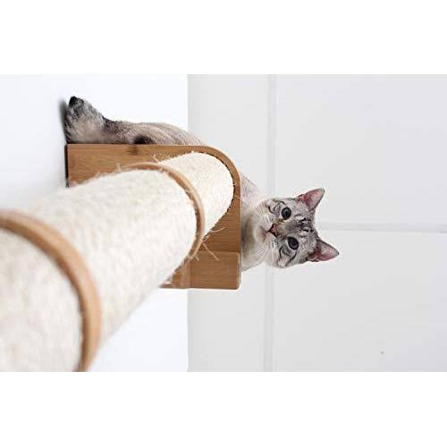 Cat Mod Climbing Vertical Sisal Pole Wall, Unfinished M182