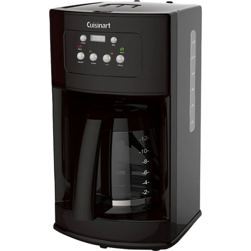 12 Cup Programmable Coffeemaker with Glass Carafe, Black G502797