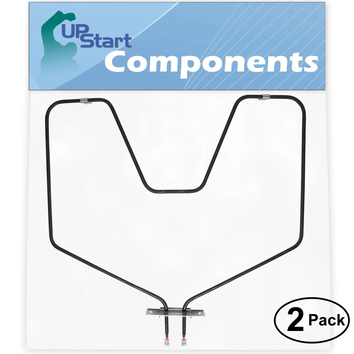 2-Pack Replacement Bake Element for General Electric Oven O331474