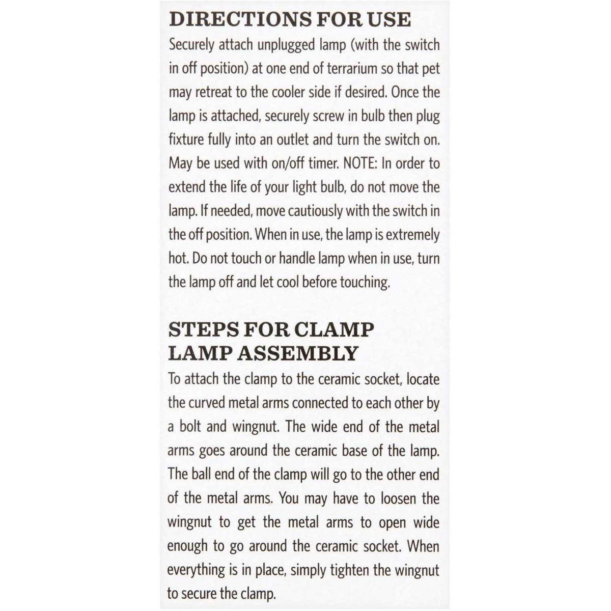 5.5 inch Clamp Lamp W408