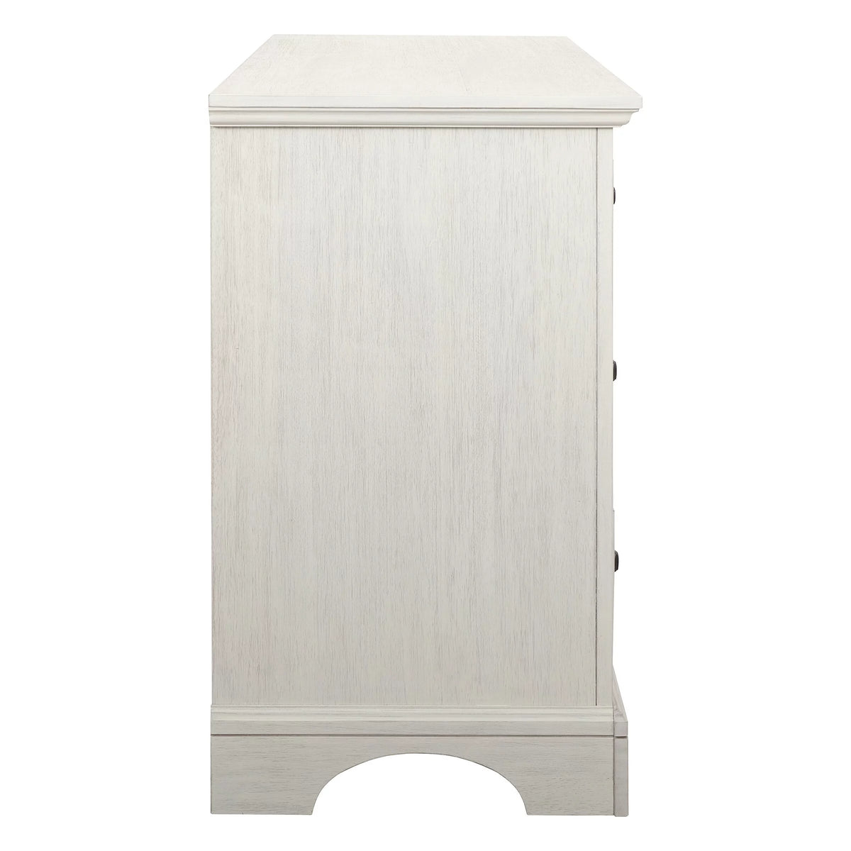 Rustic White 6 Drawer Engineered Wood Dresser G48800