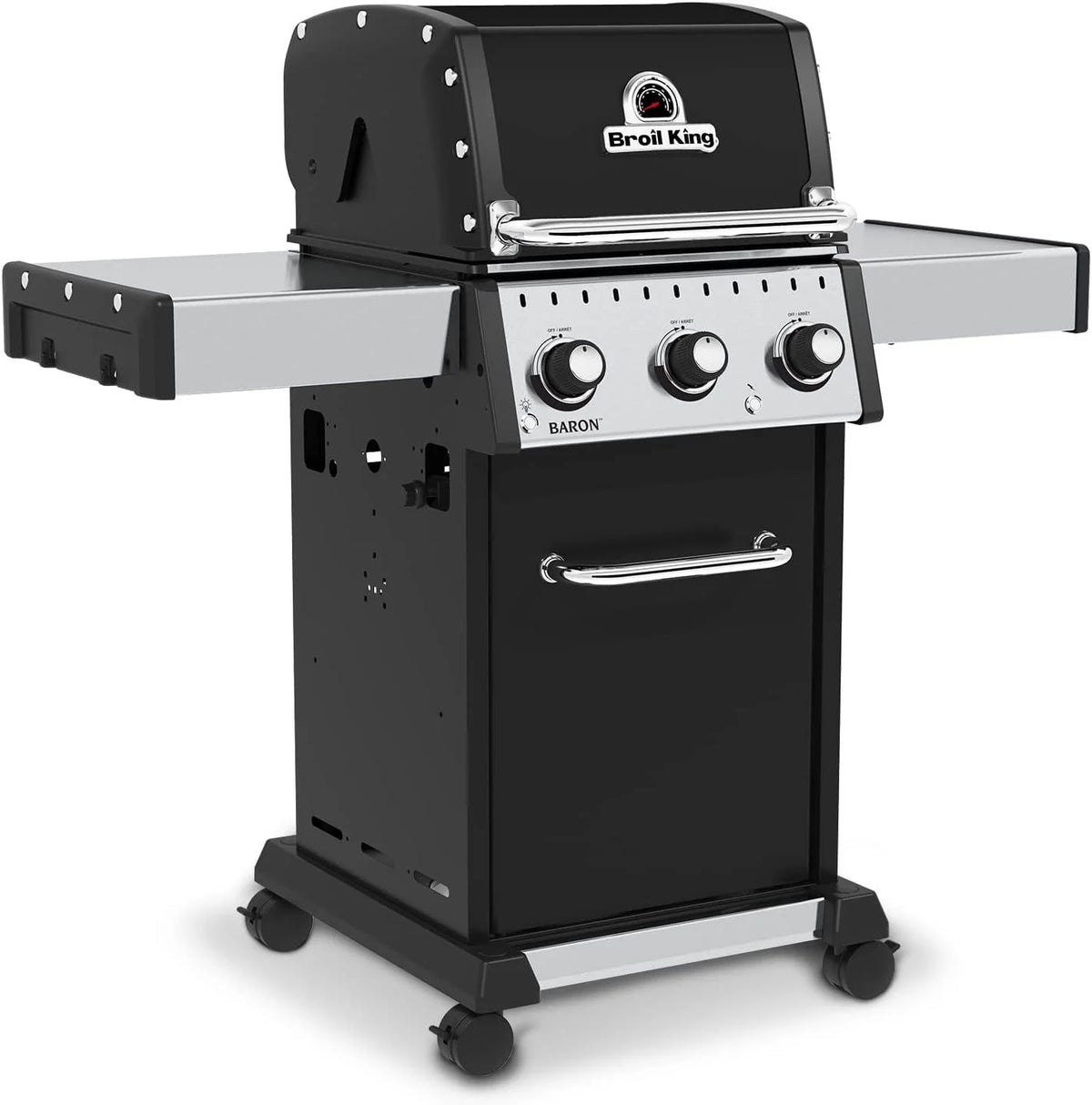 Liquid Propane Silver Black Grill I263