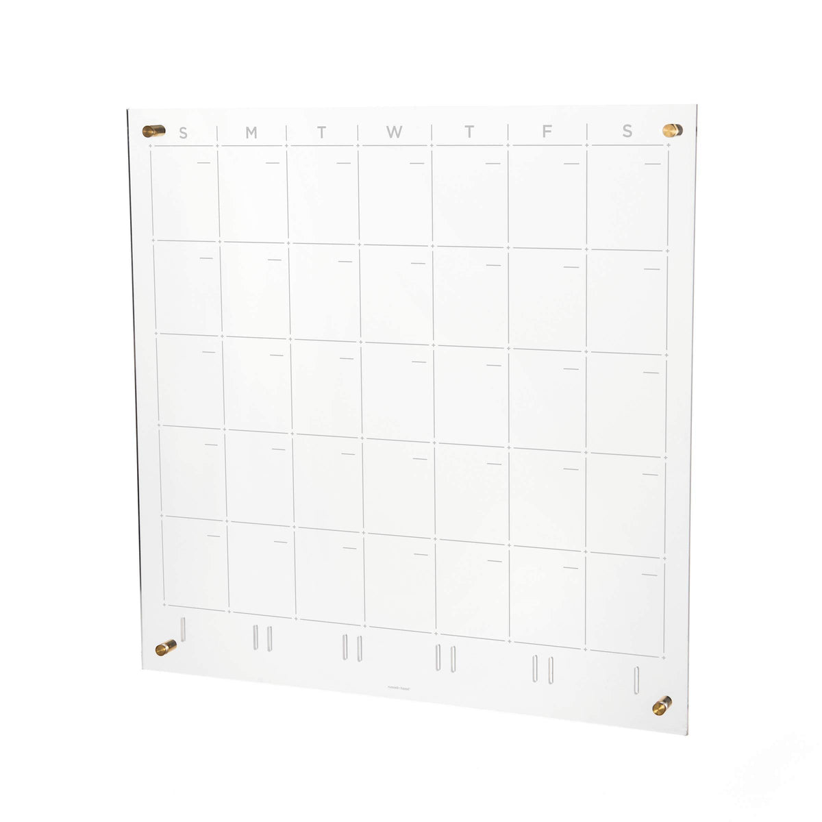 Acrylic Monthly Wall Calendar Z438342