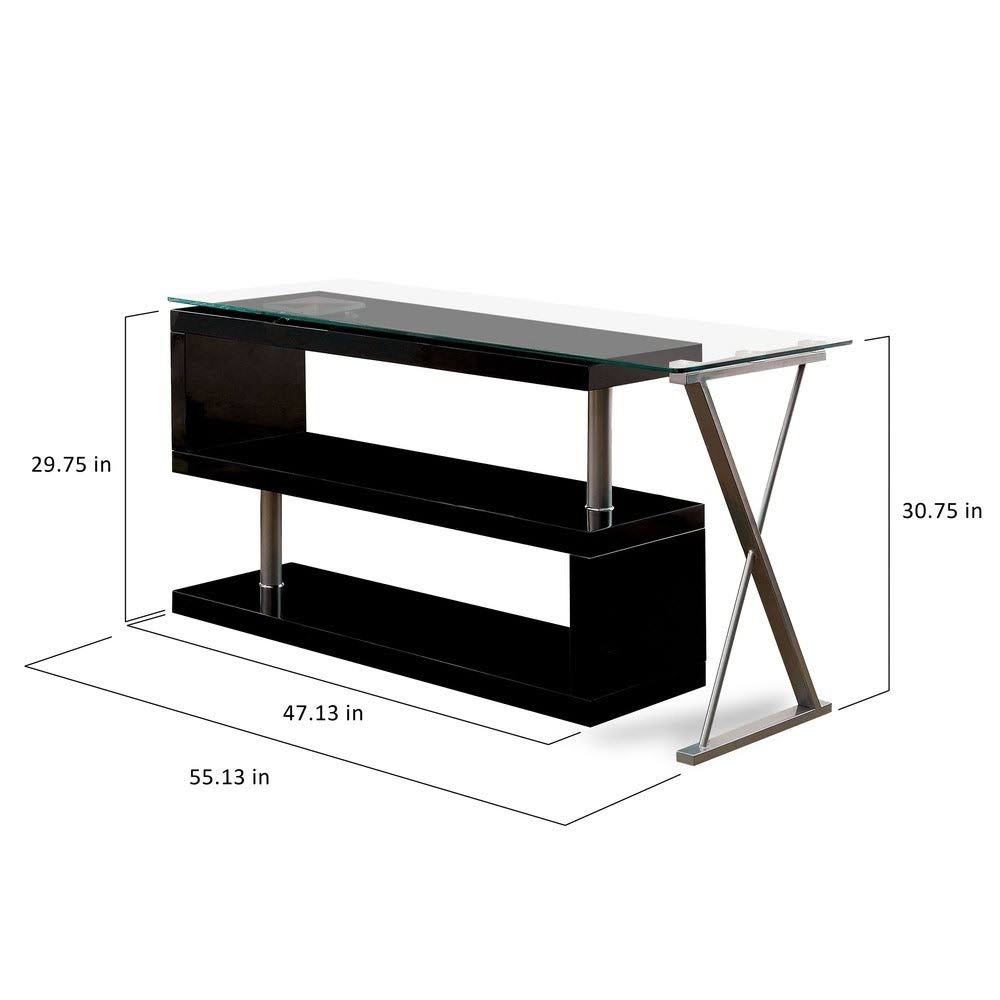 White Convertible Executive Desk S598228