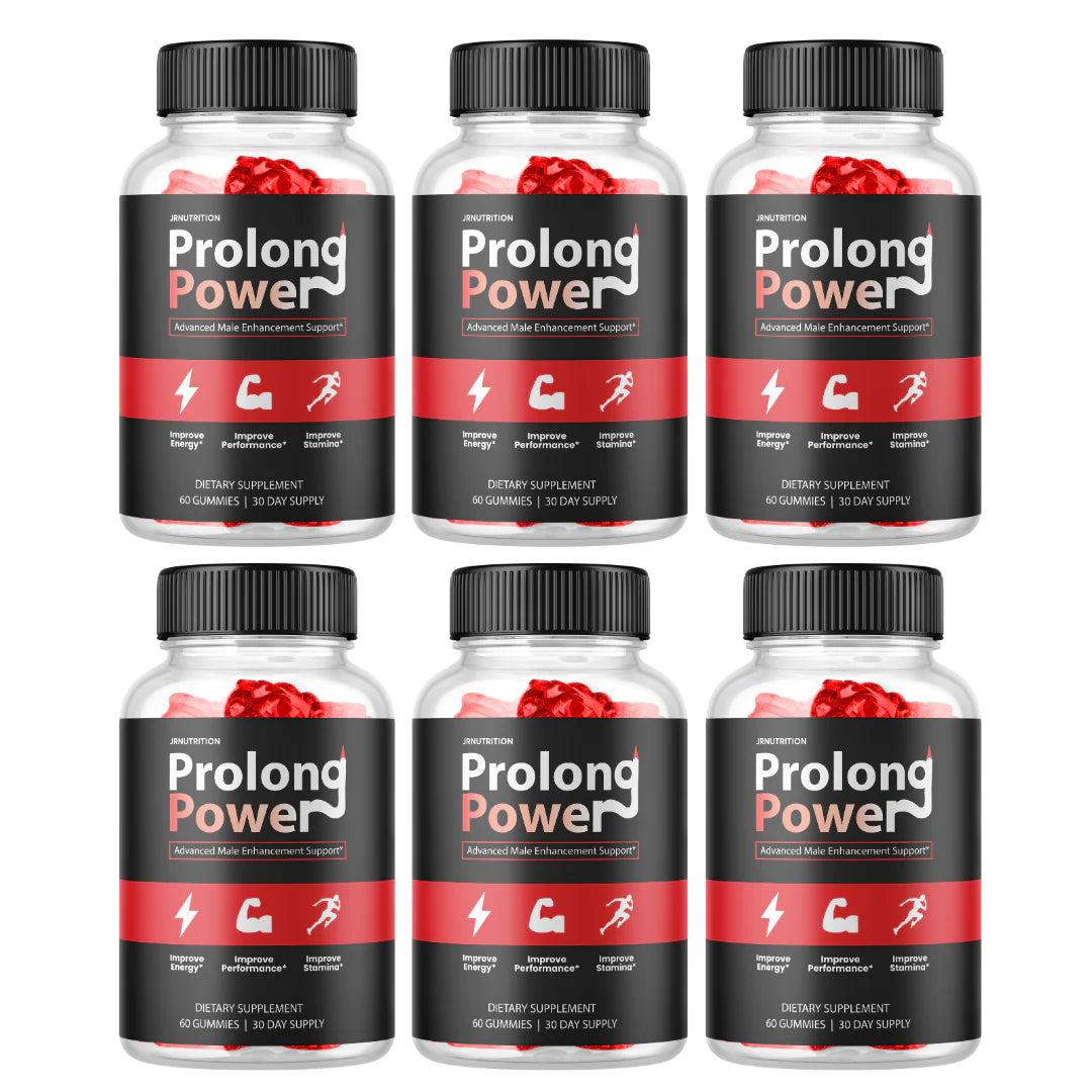 Male Supplement Gummies 6 Bottles N5694