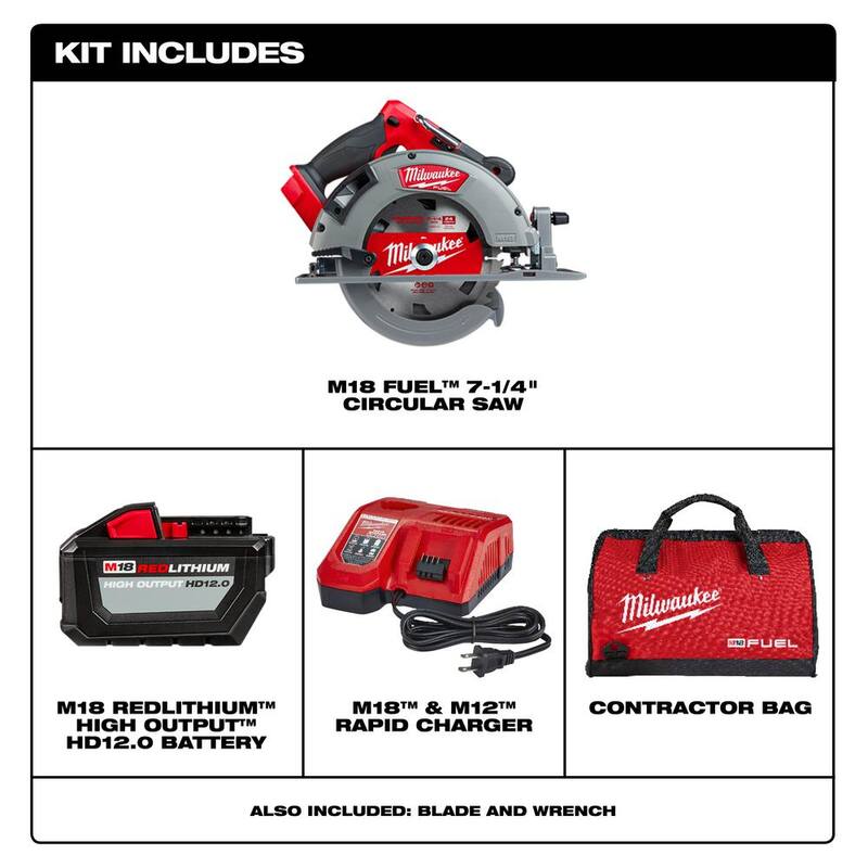 18V Lithium-Ion Brushless Cordless 7-1/4 in. Circular Saw Kit A530