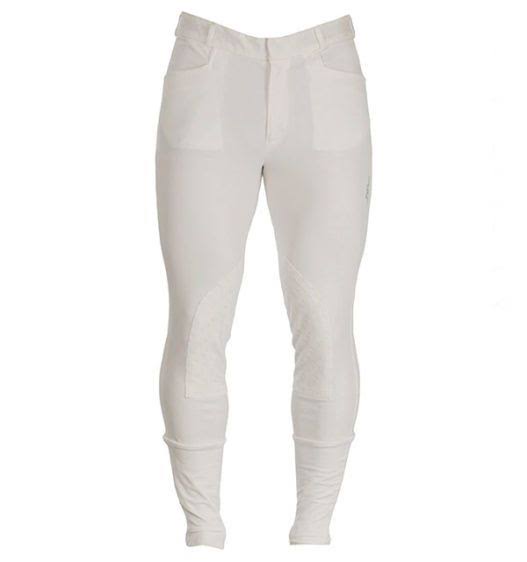 White Silicon Knee Patch Breech Q8793