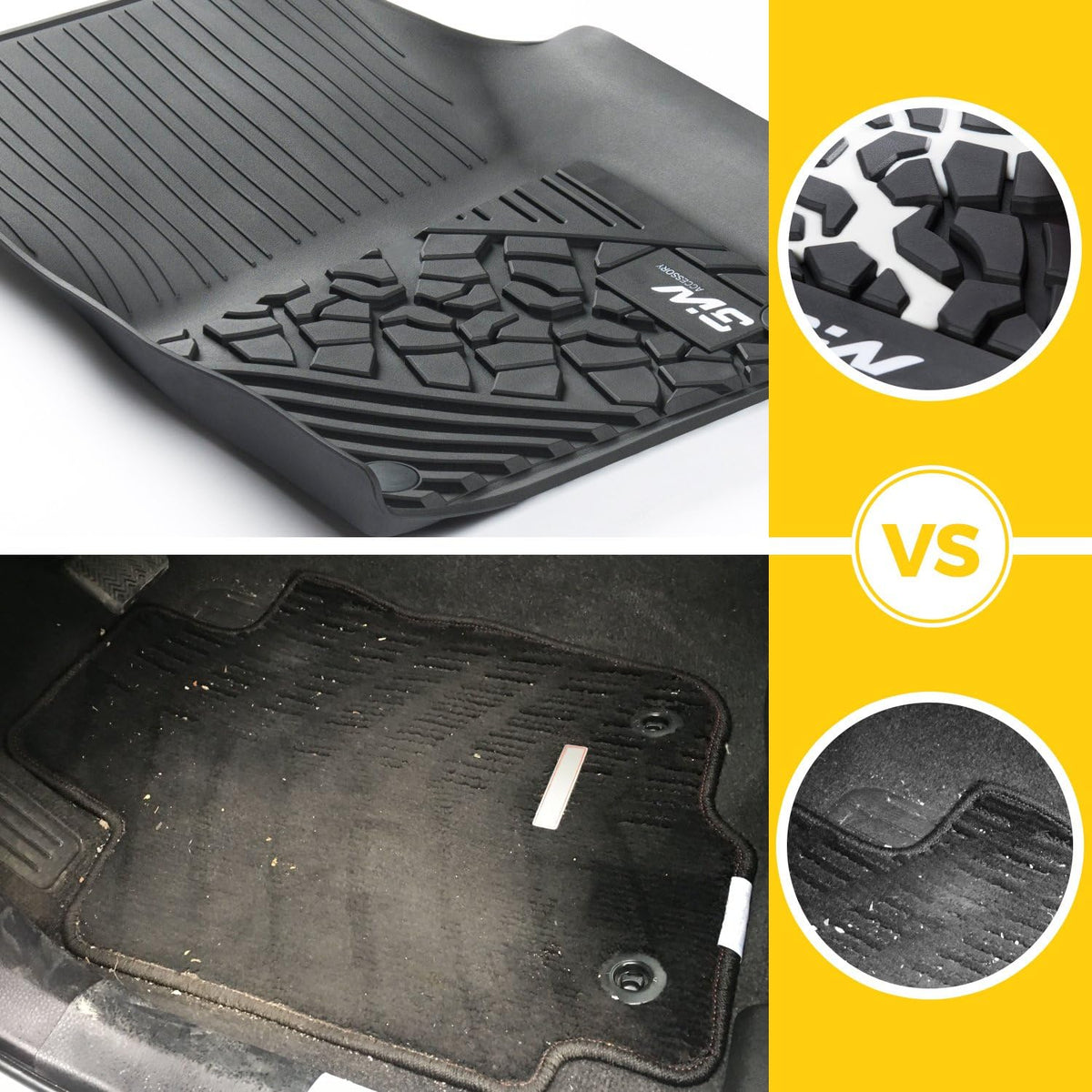Black Heavy Duty Trunk Liner for Jeep Cherokee A1290