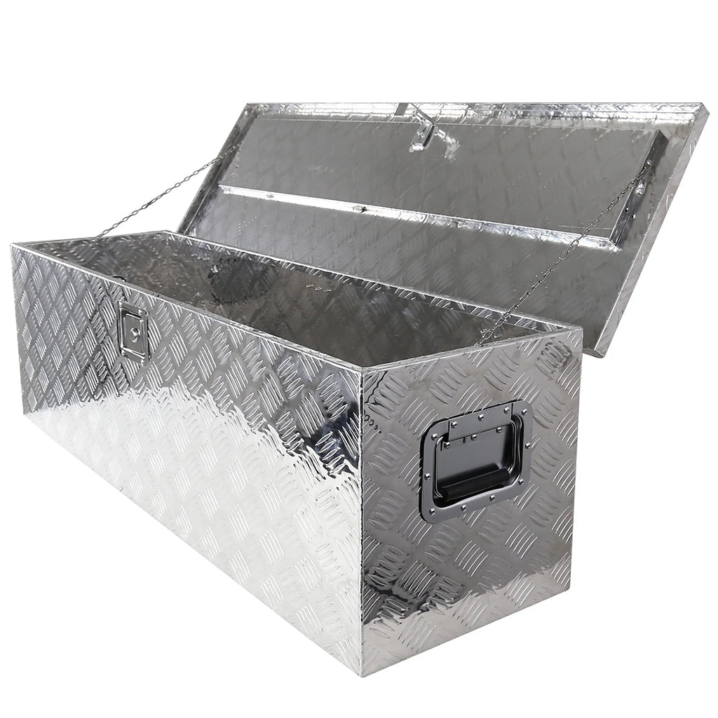 44" Heavy Duty Aluminum Tool Box Truck Pickup Trailer Underbody Storage F153