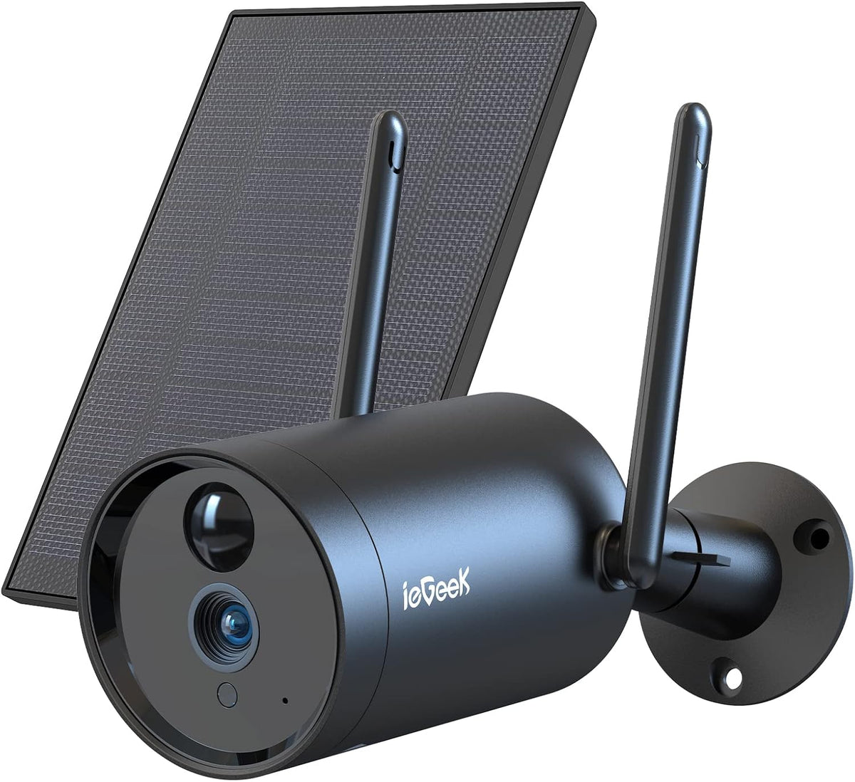 Wireless Solar Security Camera, 1080p, Night Vision, IP66 J3083