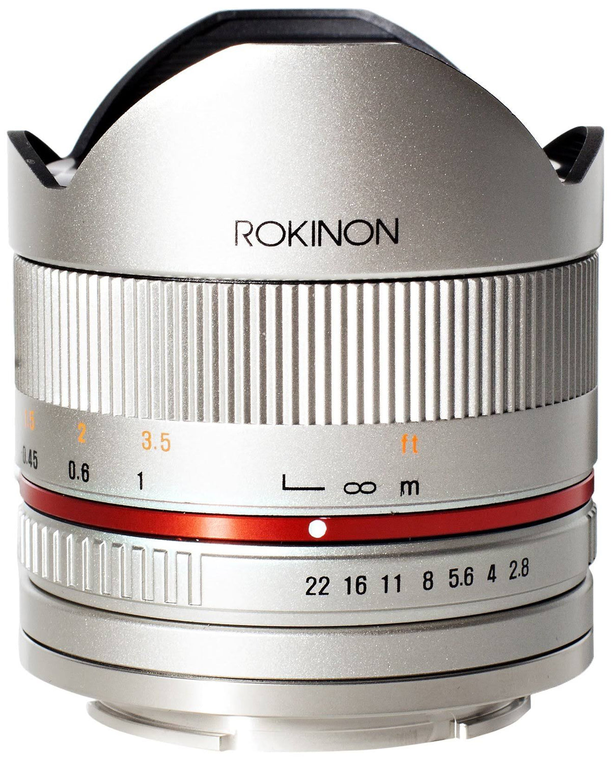 Silver 8mm f/2.8 Fisheye Lens M467