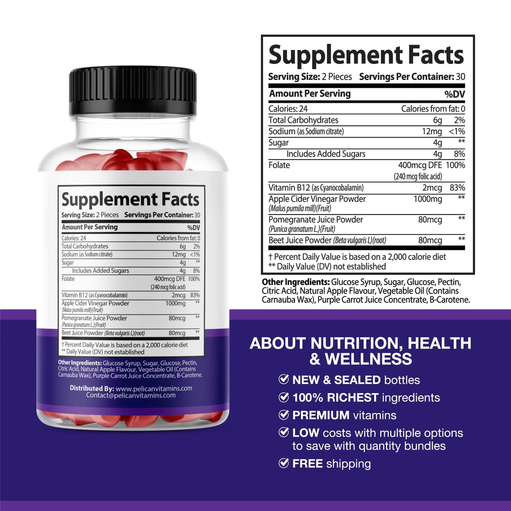 Keto ACV Gummies 1000MG 60 Gummies N39345