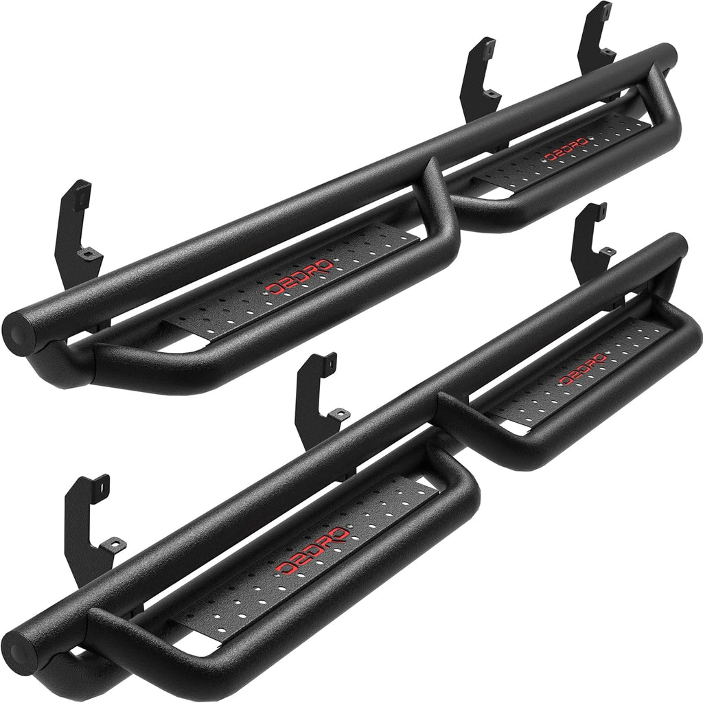 6 Inch Bolt-on Side Steps Steel Nerf Bars K19246