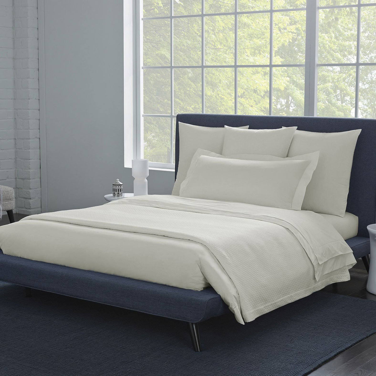 Ivory King Sham X253