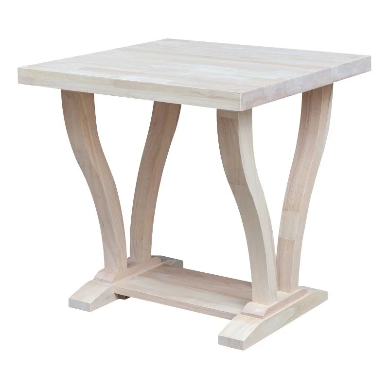 Solid Wood End Table W116