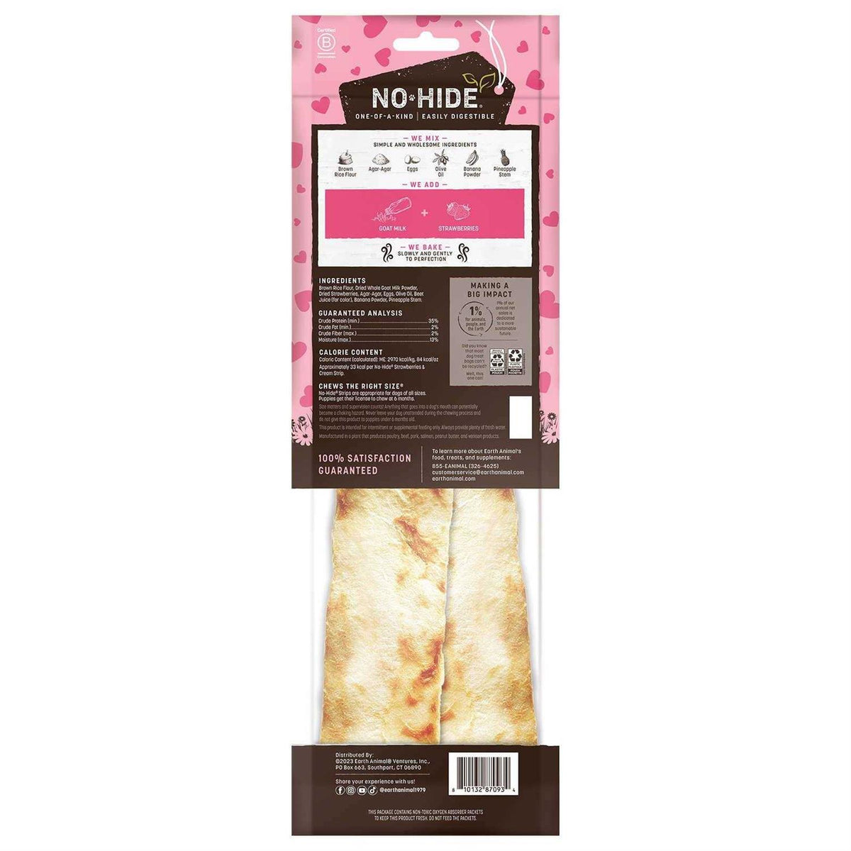 Strawberries & Cream Dog Treats K7226