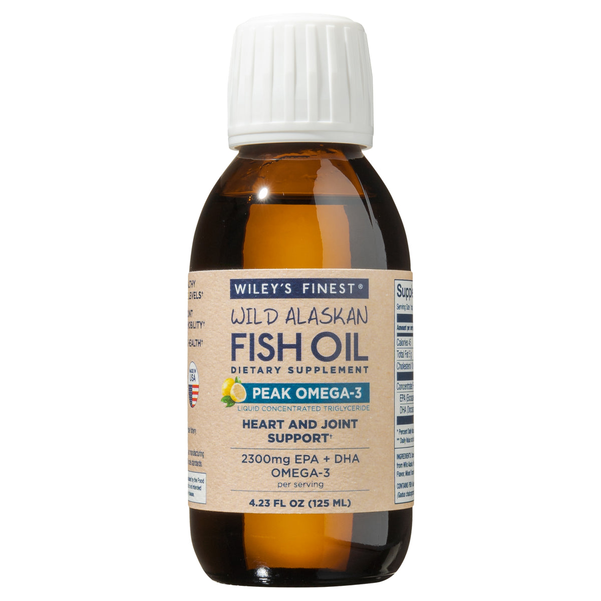 4.23 oz Wild Alaskan Fish Oil Liquid Z7172