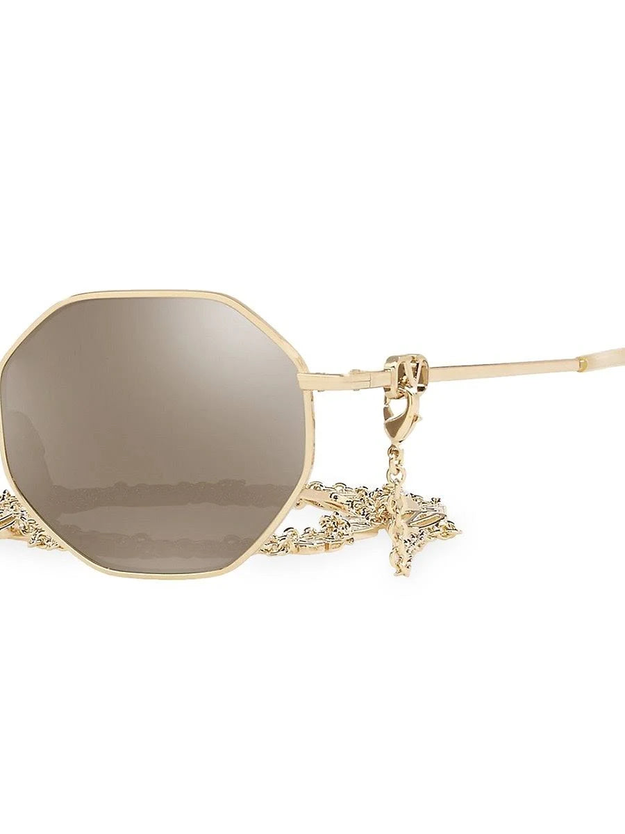 Pale Gold Eyeglasses W2125