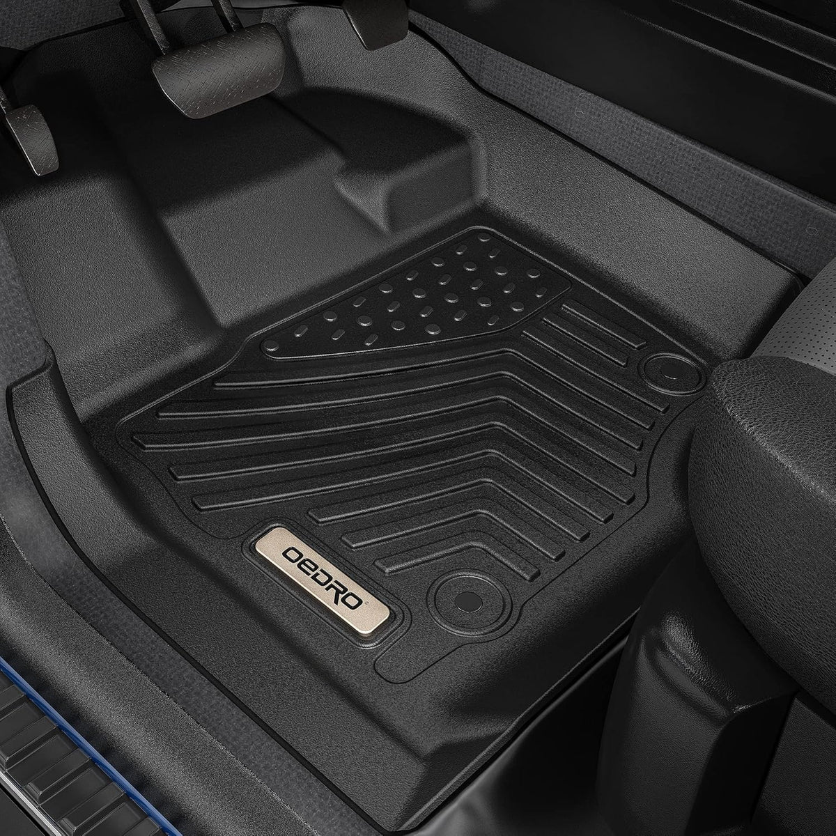 Black TPE Floor Mats for Dodge Ram 1500 Crew Cab N315968