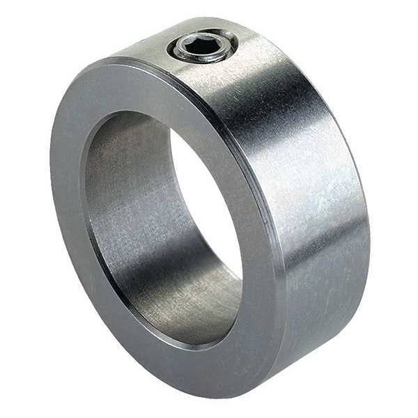 Shaft Collar, Set Screw, 1Pc, 2-3/4 In, SS O18578