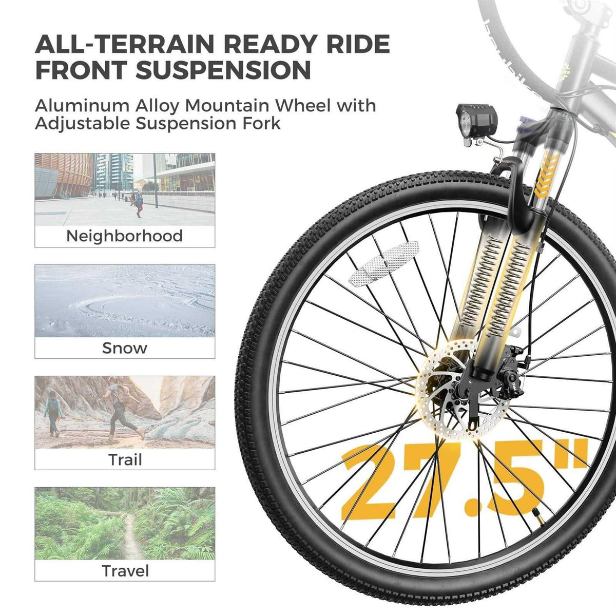 Electric Bike with 500W Motor F66390