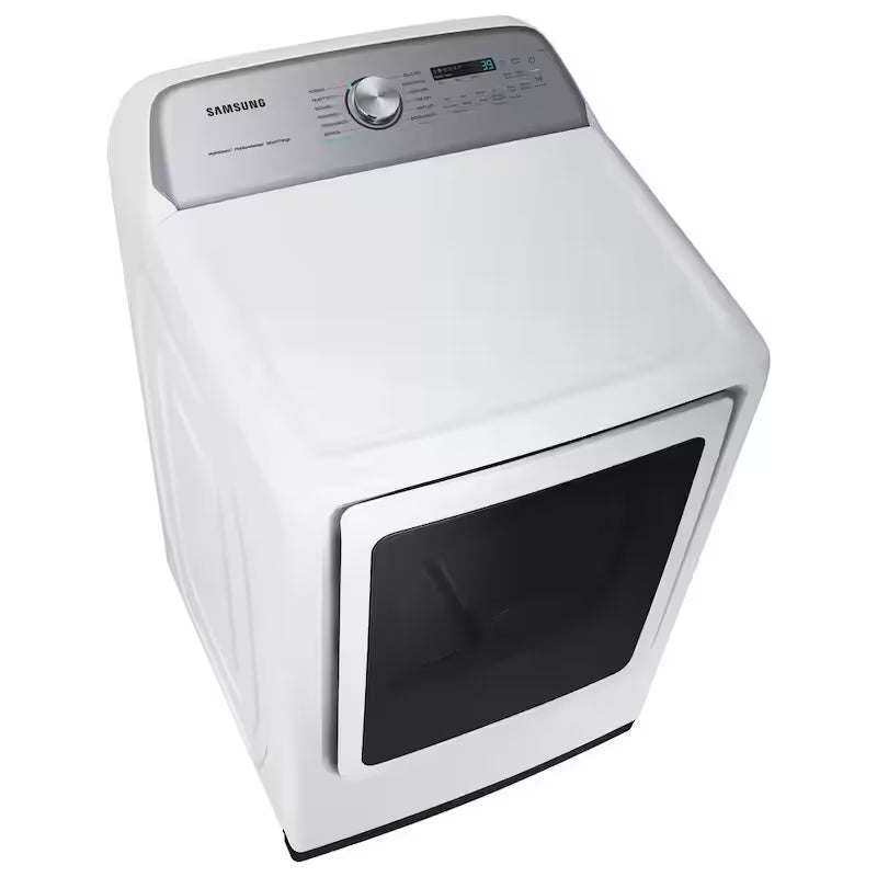 7.4 cu. ft. Vented Gas Dryer with Steam Sanitize in White D614