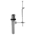 Fully Polished Plated Pop-Up Lavatory Drain Antique Copper Q4601