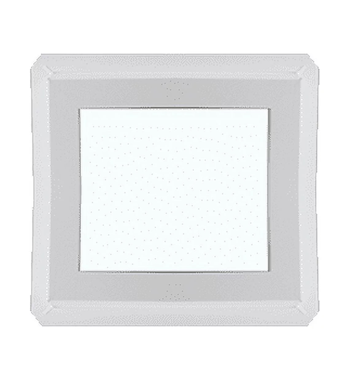 16" x 16" Double Pane Non-Opening Tempered Low-E Glass White Vinyl Window X9200