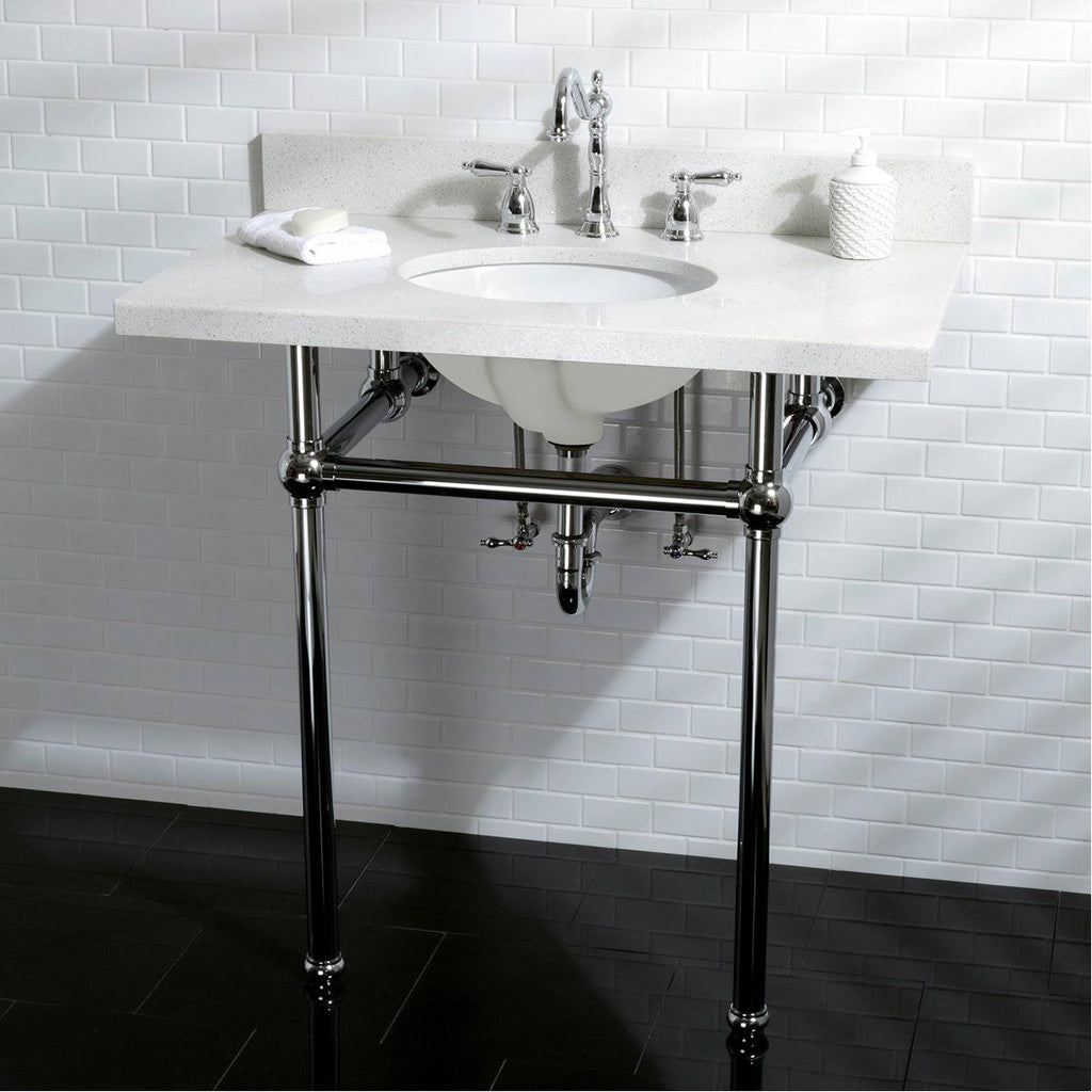 Oil Rubbed Bronze Widespread Lavatory Faucet with Pop-Up P541110