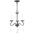 3-Light Mini Chandelier, English Bronze J544675